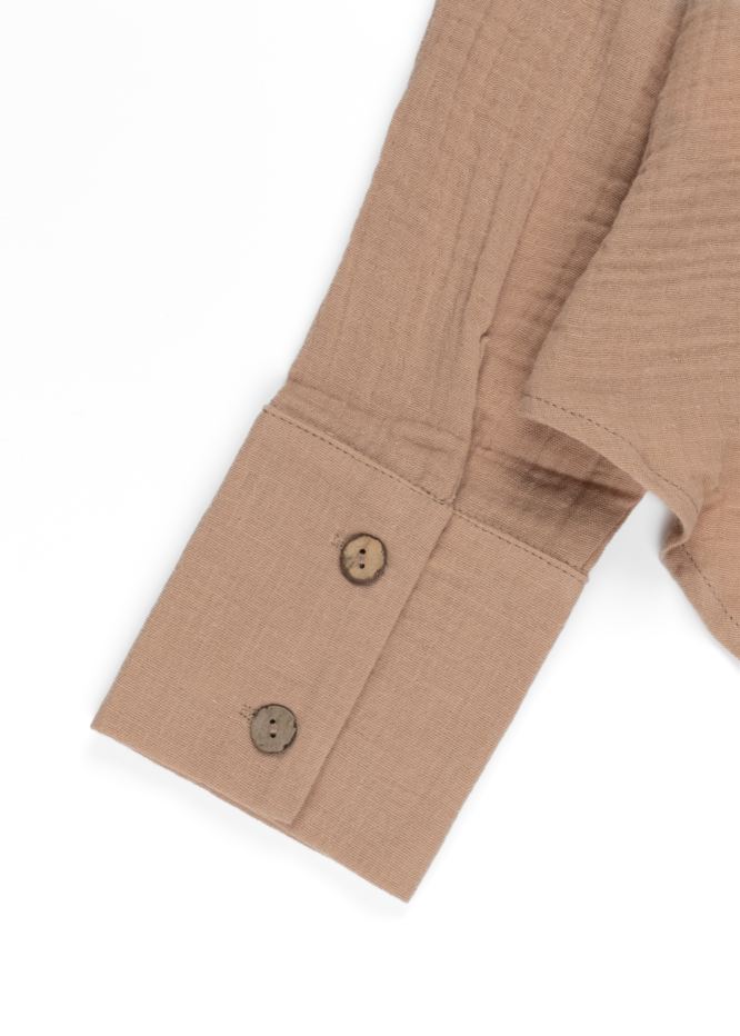 LIGHTWEIGHT LONG SLEEVE SHIRT WITH MATCHING SHORT