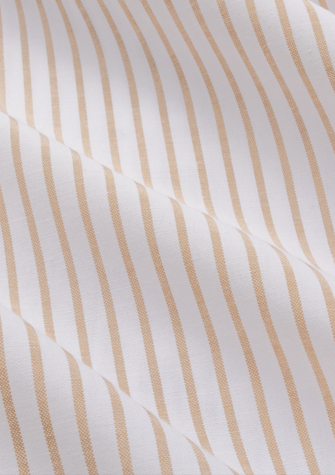 STRIPED LONG SLEEVE SHIRT AND WIDE LEG PANT SET