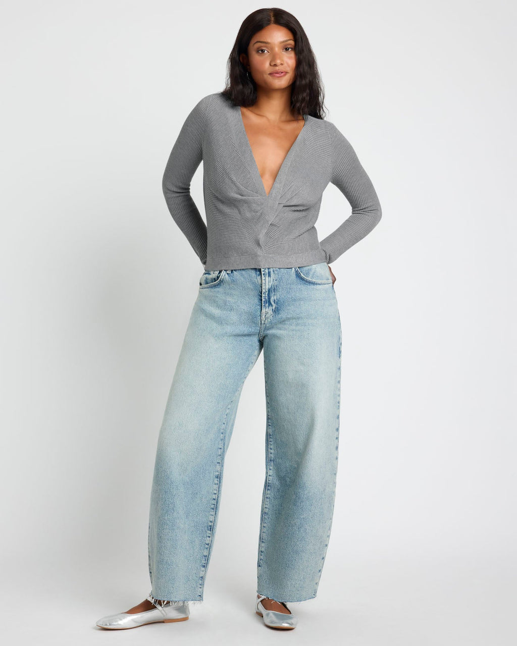 Loopknit LYR Surplice Sweater