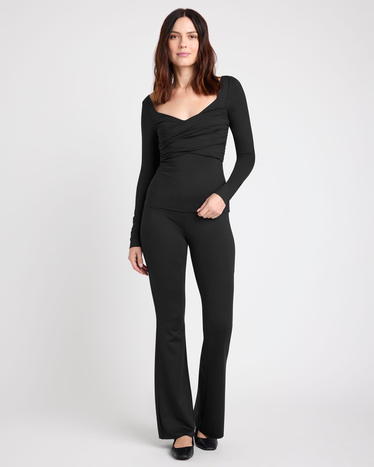 Stretch Nylon LYR Twist Top