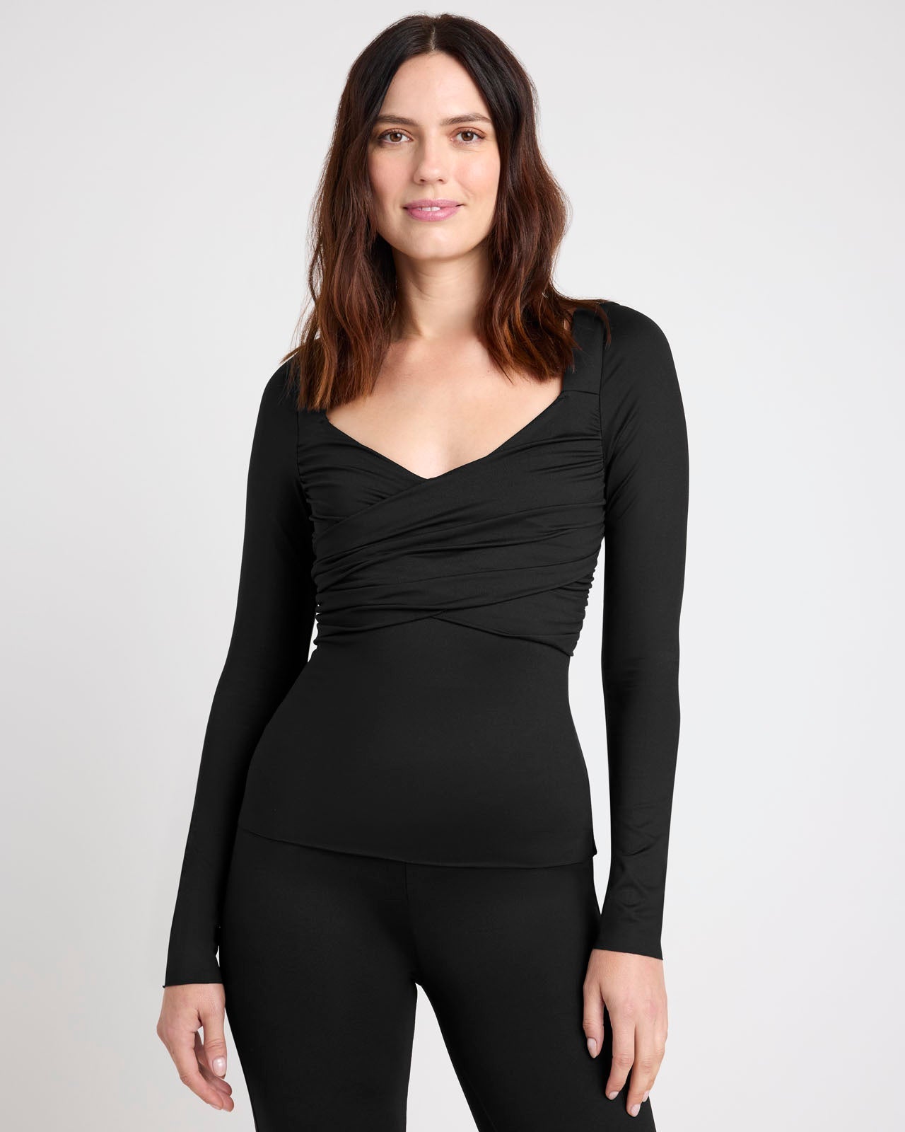 Stretch Nylon LYR Twist Top