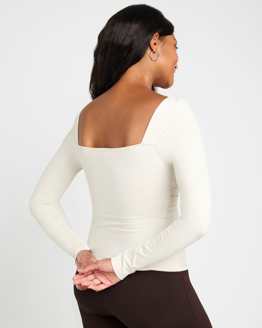 Stretch Nylon LYR Twist Top