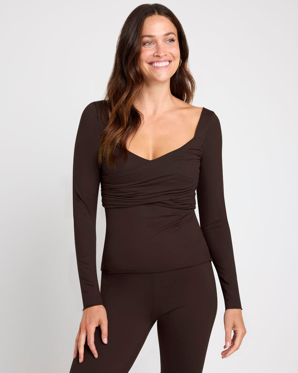 Stretch Nylon LYR Twist Top