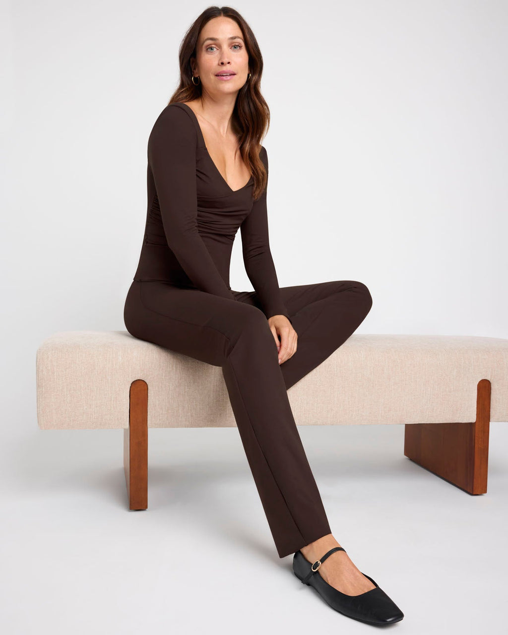 Stretch Nylon LYR Twist Top