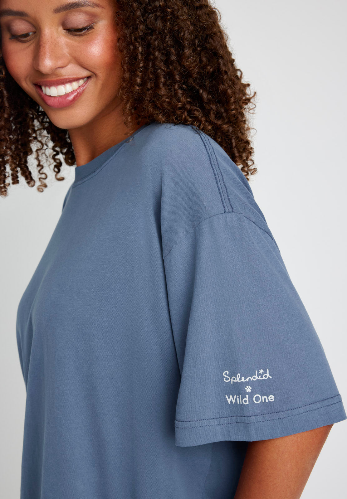 Splendid x Wild One All-Gender Boxy Tee