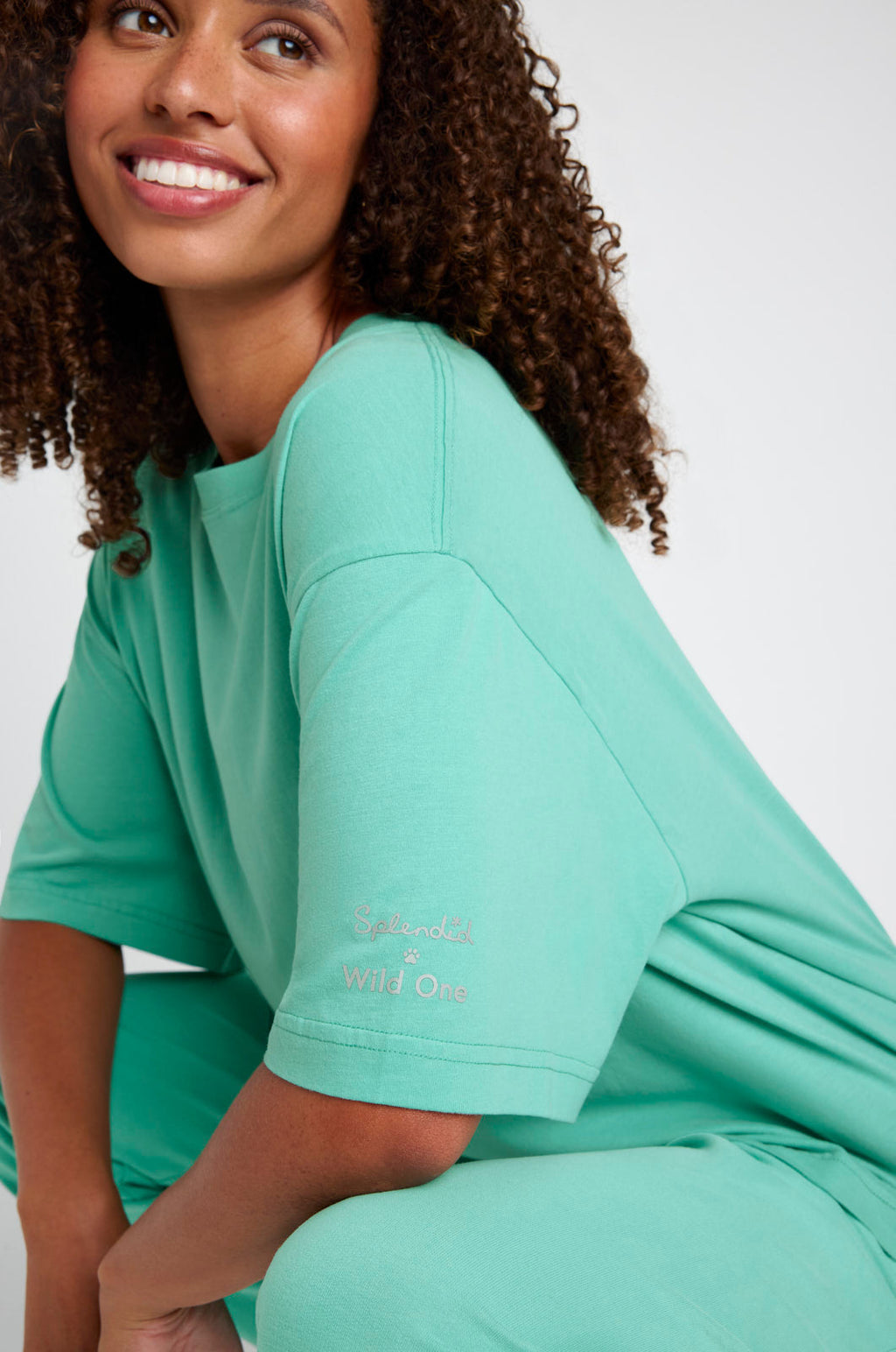 Splendid x Wild One All-Gender Boxy Tee
