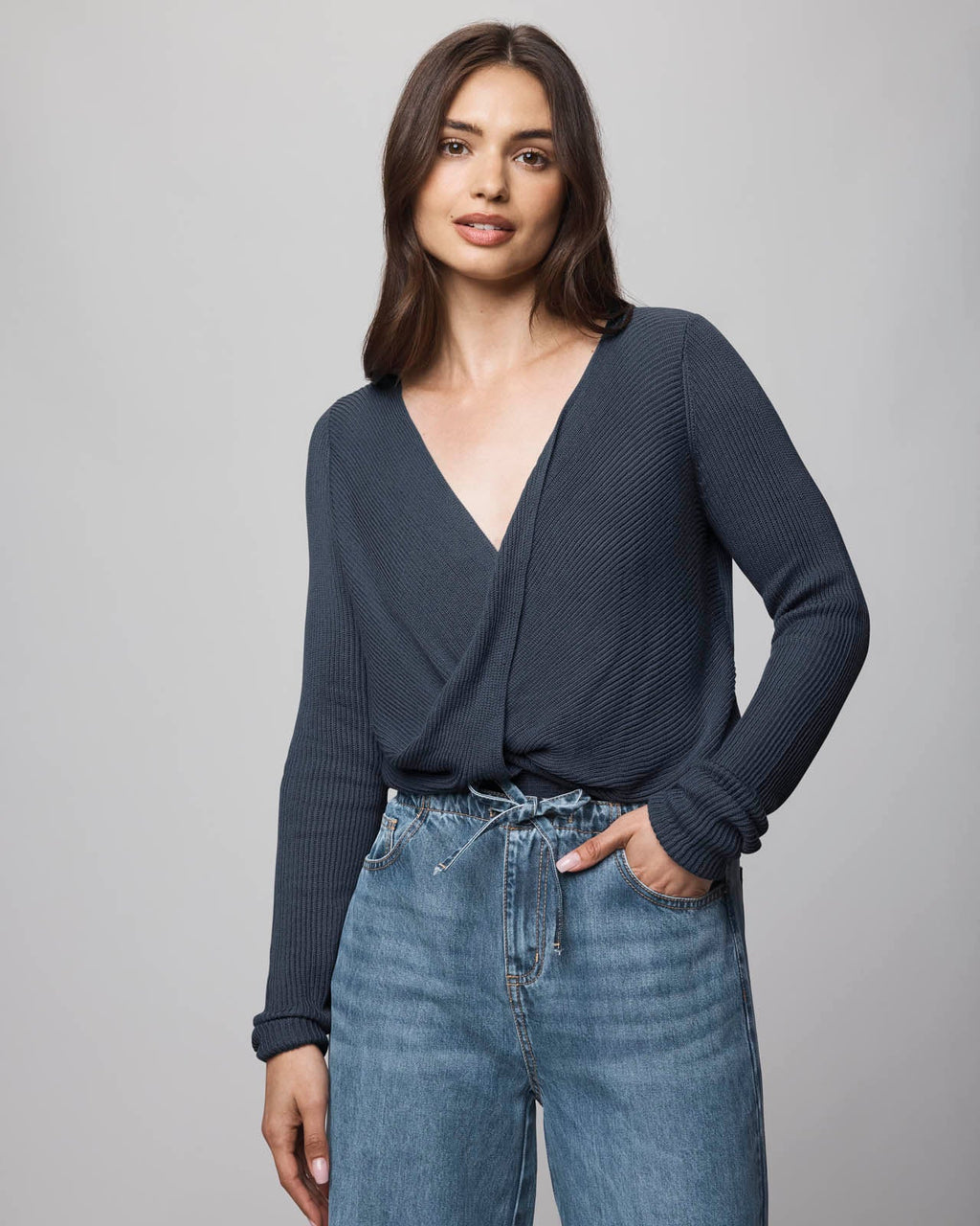 Loopknit LYR Surplice Sweater