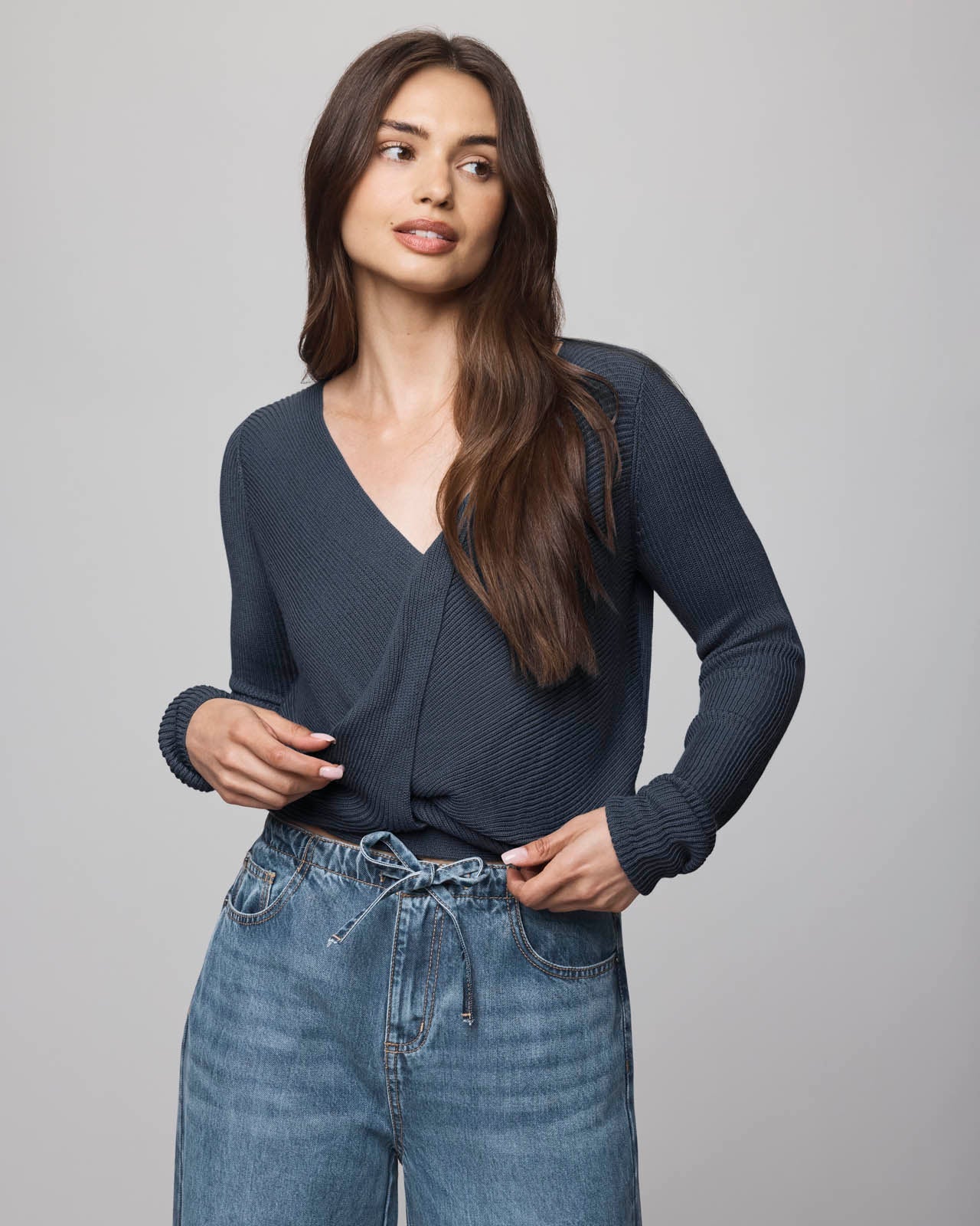 Loopknit LYR Surplice Sweater