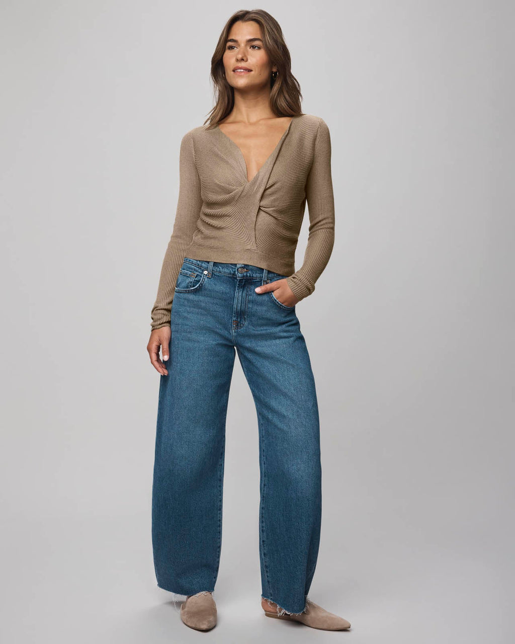 Loopknit LYR Surplice Sweater