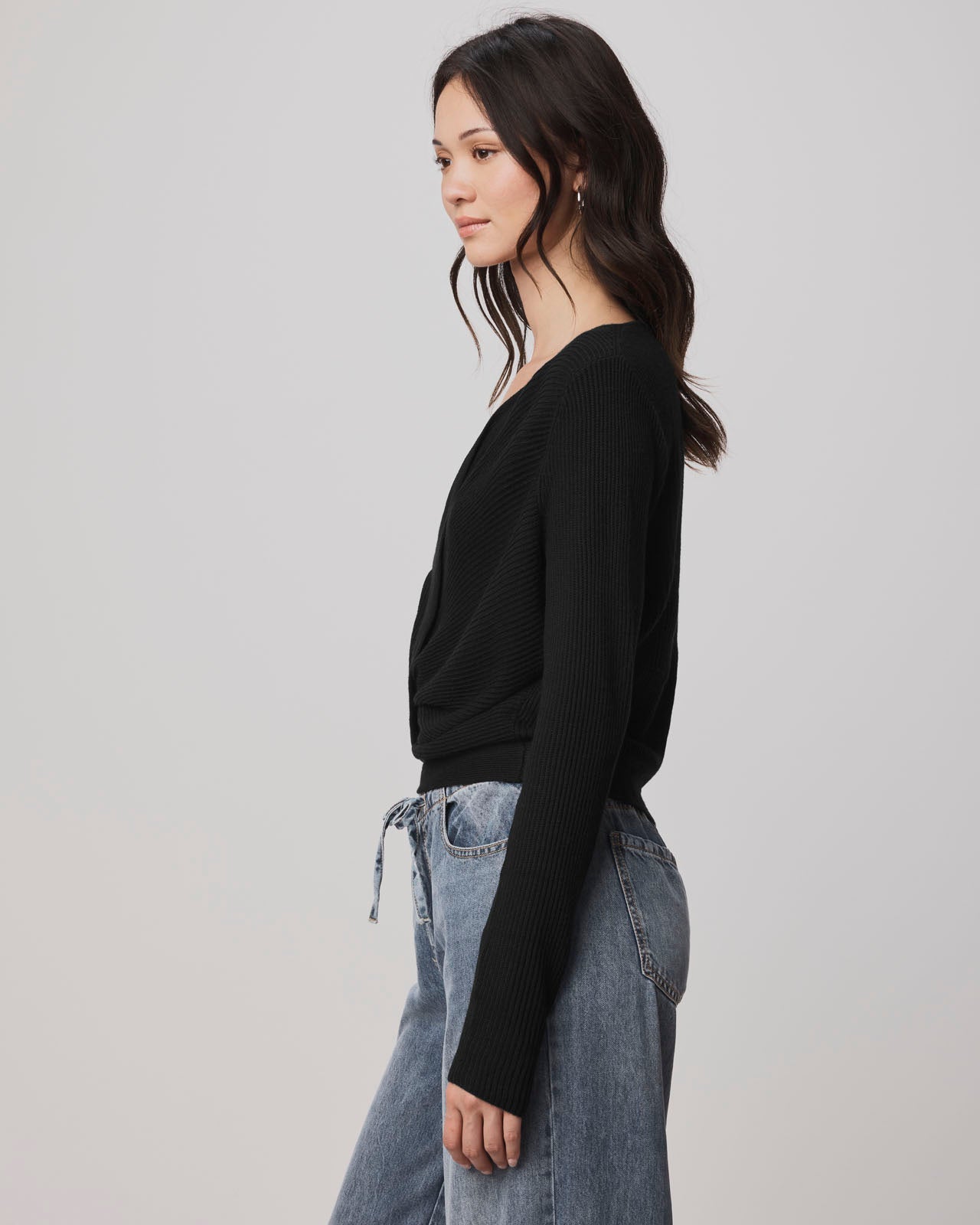 Loopknit LYR Surplice Sweater