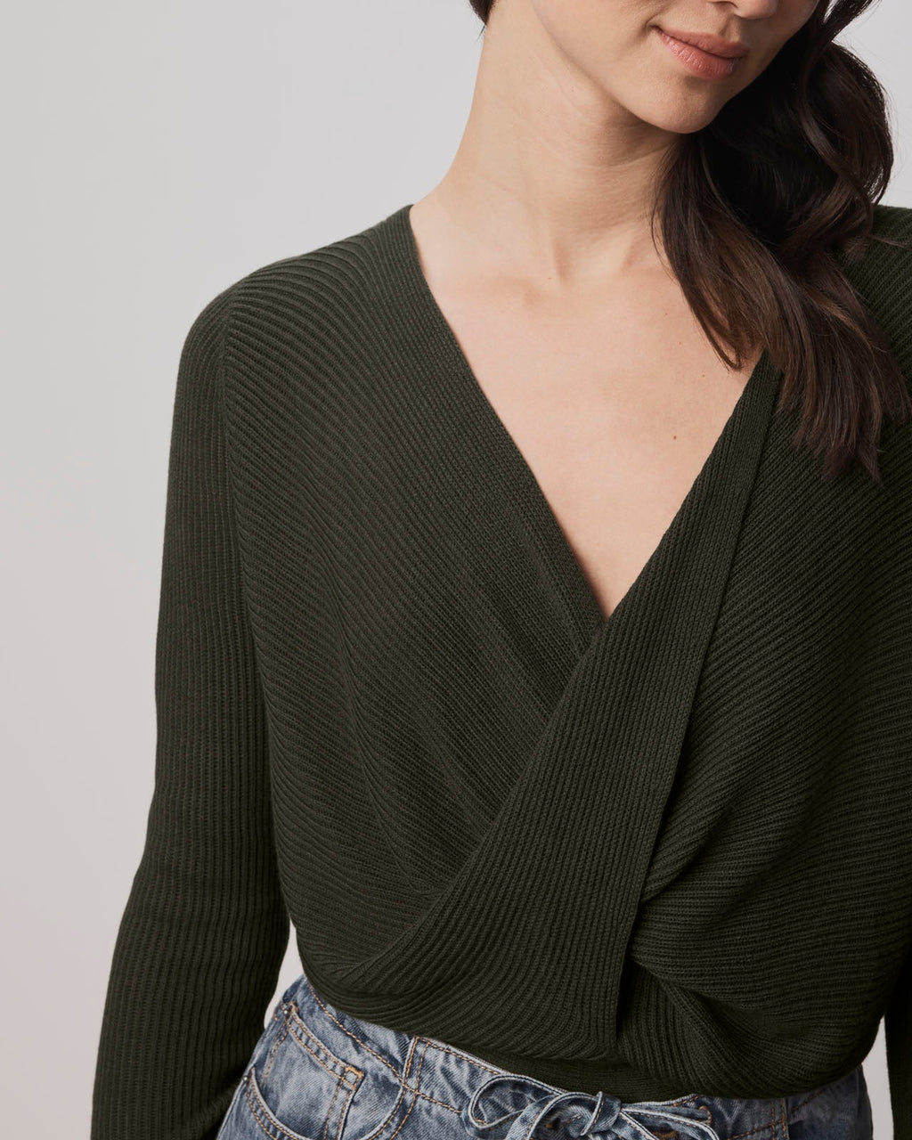 Loopknit LYR Surplice Sweater