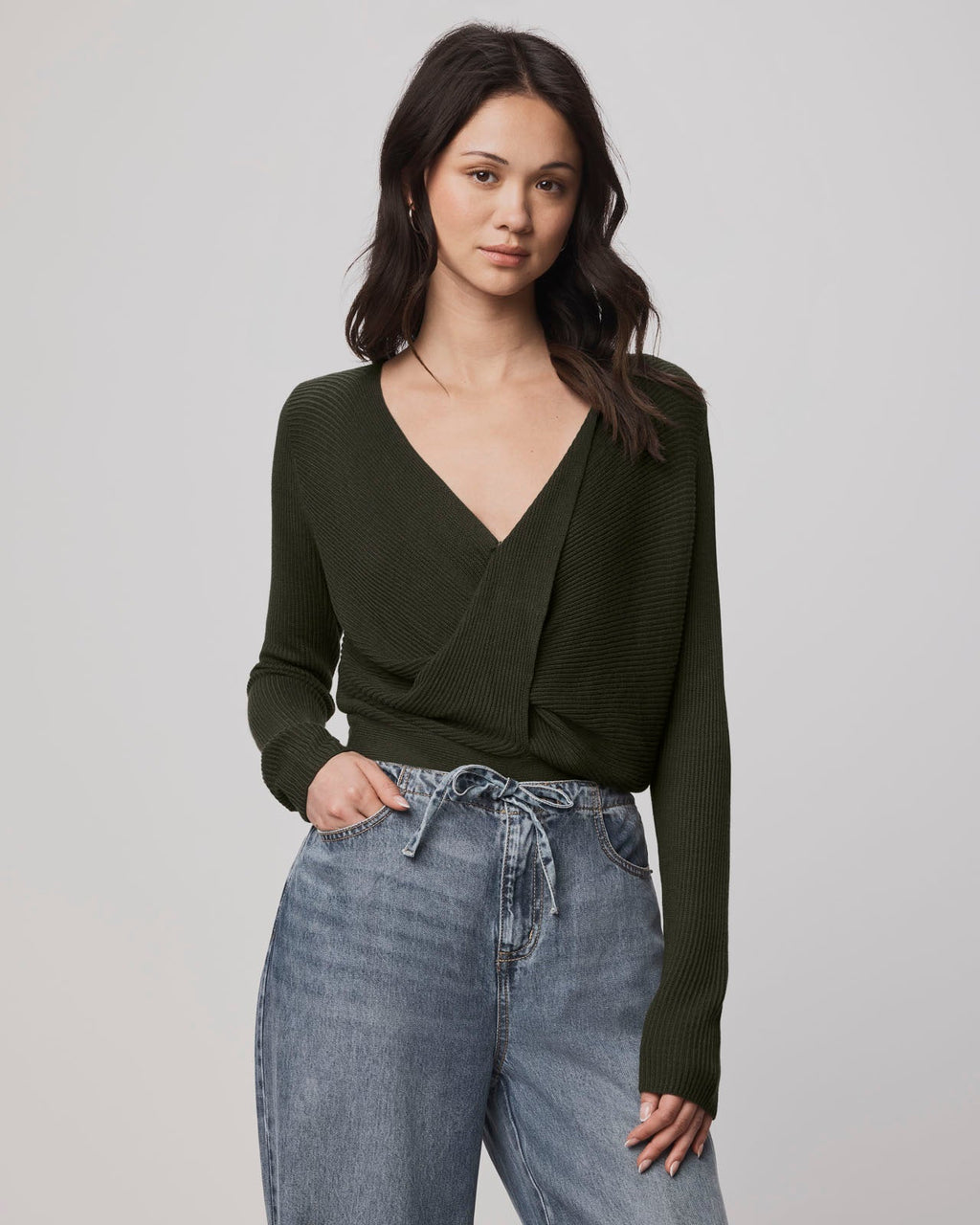Loopknit LYR Surplice Sweater