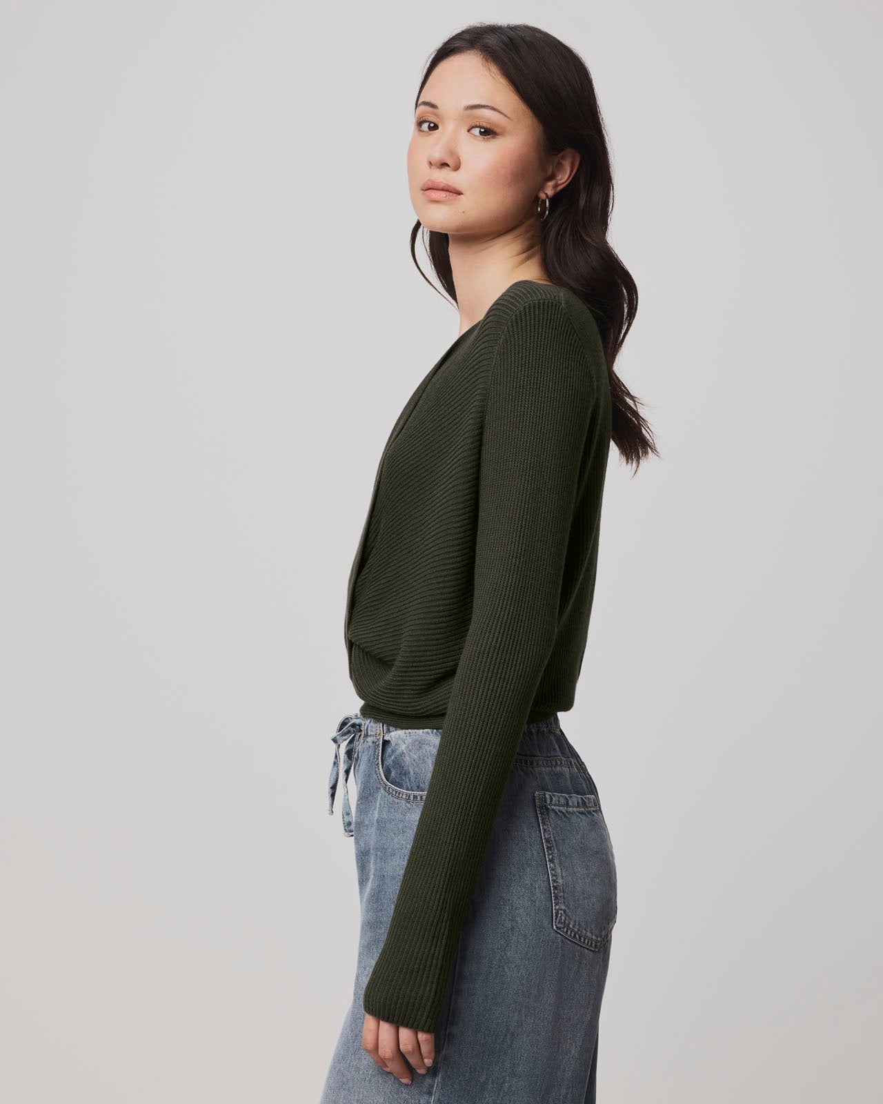 Loopknit LYR Surplice Sweater