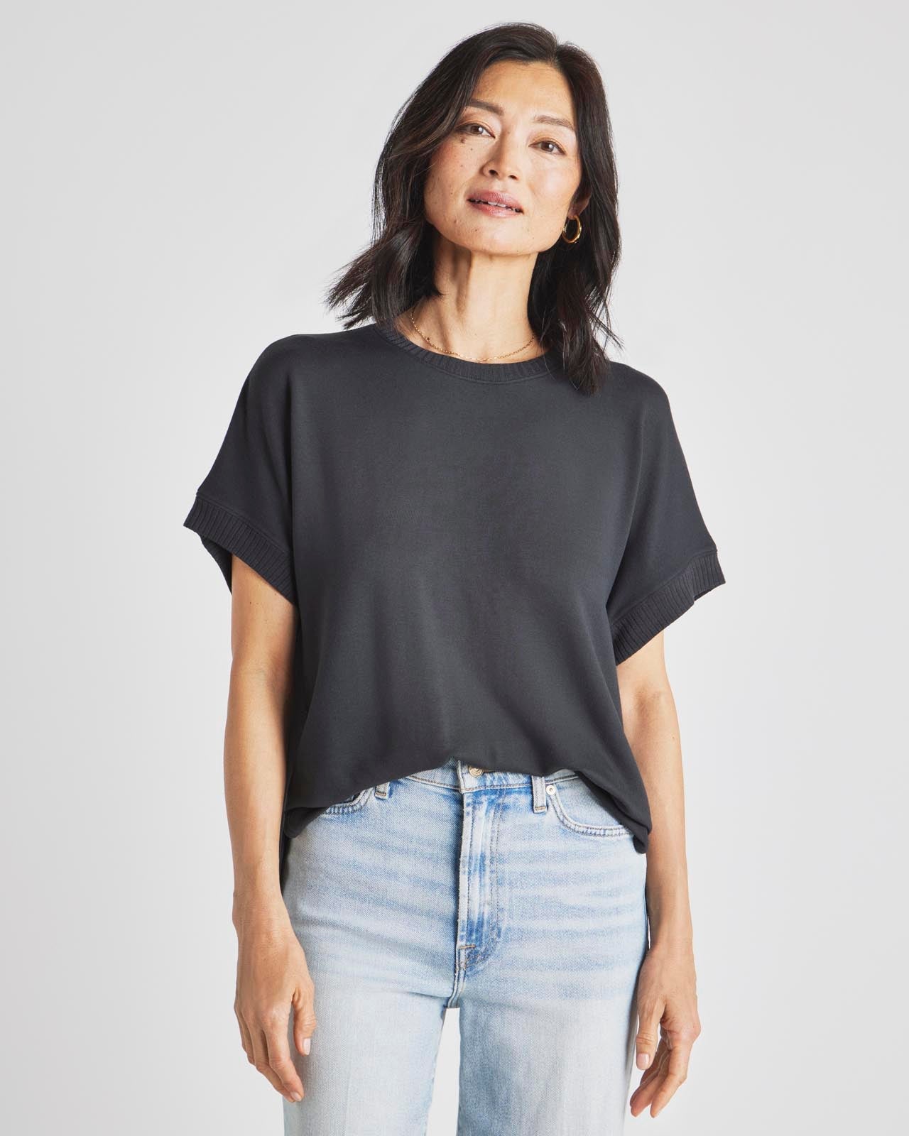Supersoft Short Sleeve Sweatshirt
