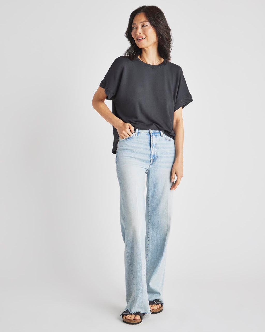 Supersoft Short Sleeve Sweatshirt