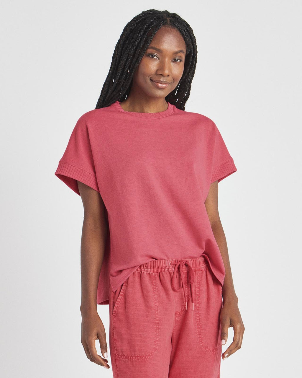 Supersoft Short Sleeve Sweatshirt