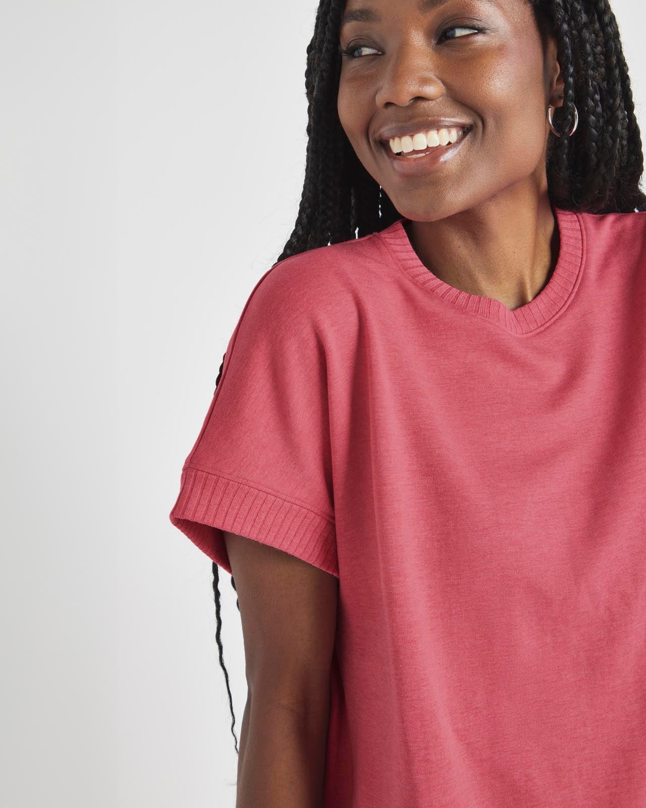 Supersoft Short Sleeve Sweatshirt