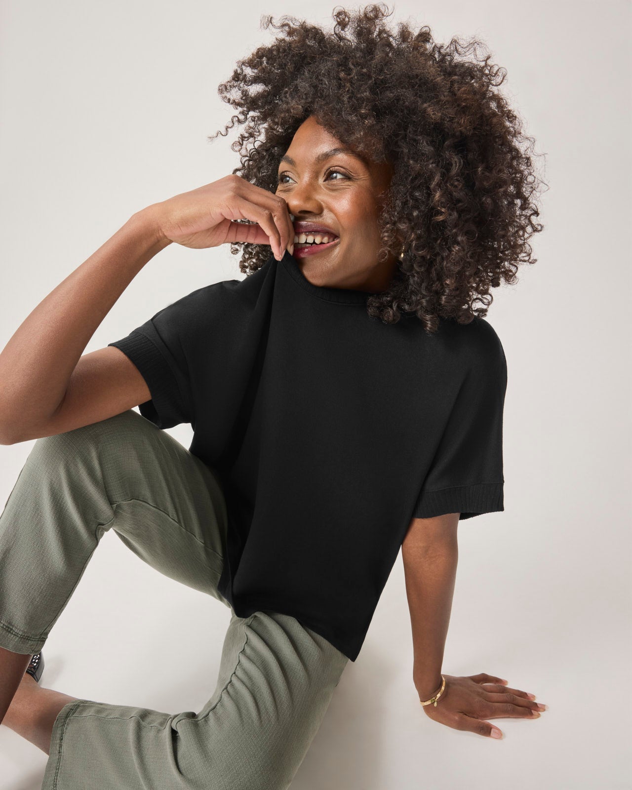 Supersoft Short Sleeve Sweatshirt