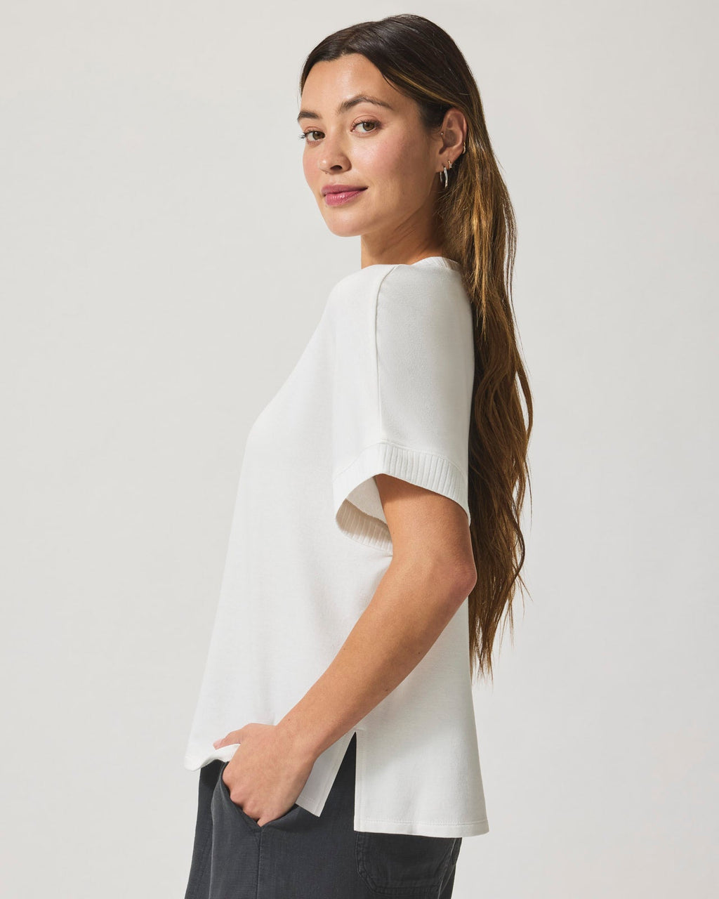 Supersoft Short Sleeve Sweatshirt