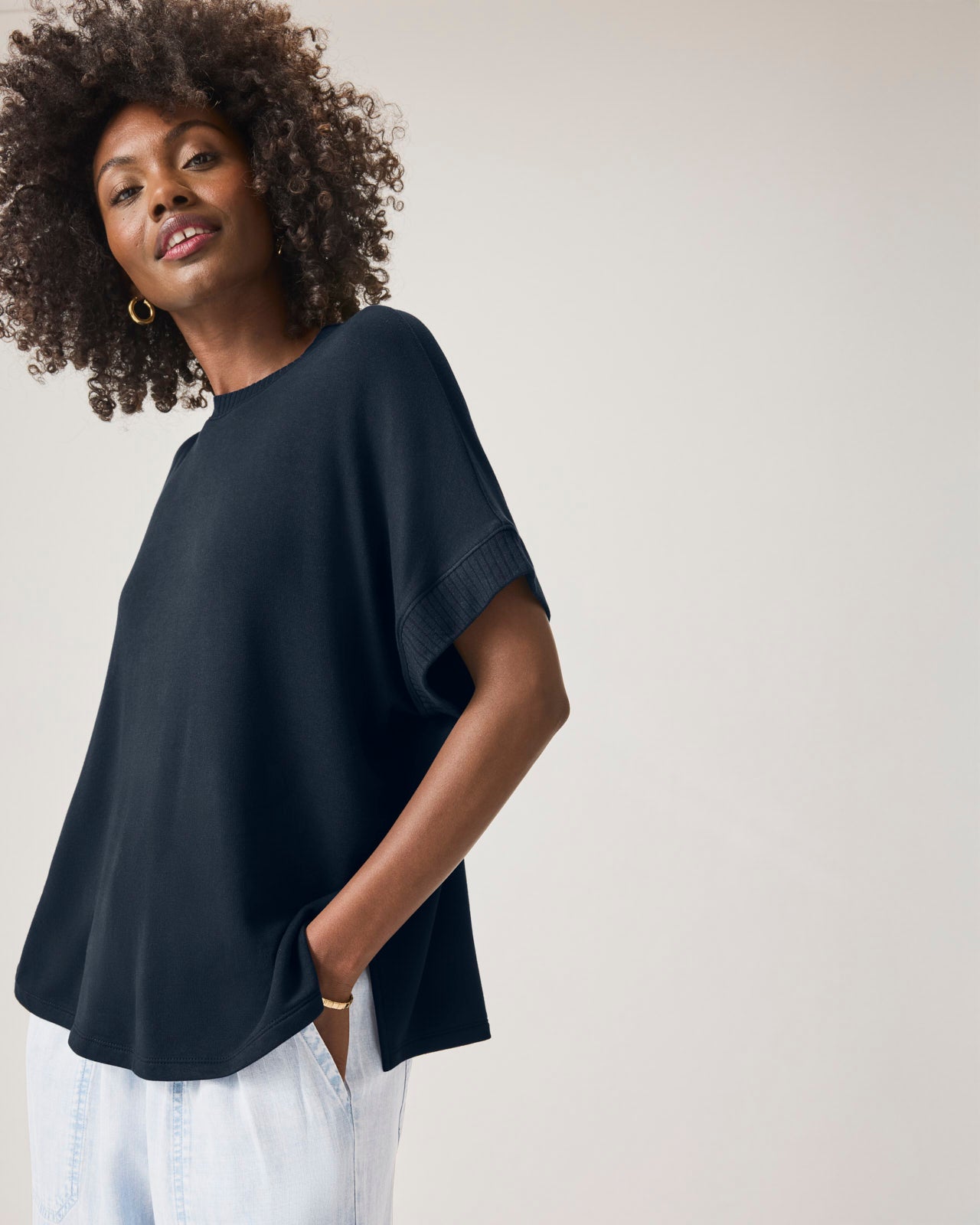 Supersoft Short Sleeve Sweatshirt