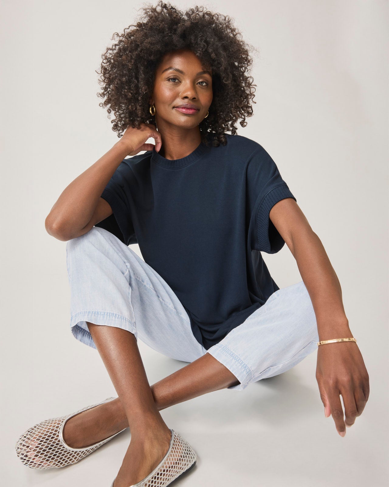 Supersoft Short Sleeve Sweatshirt