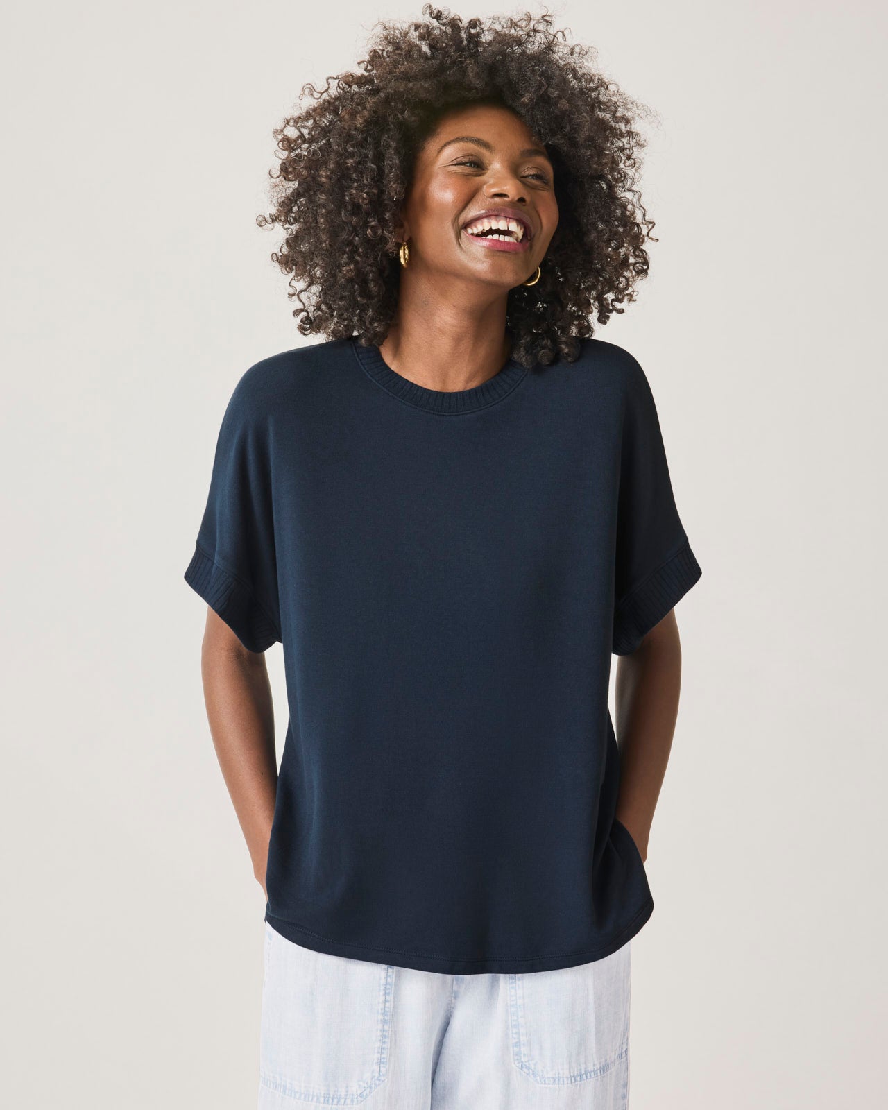 Supersoft Short Sleeve Sweatshirt