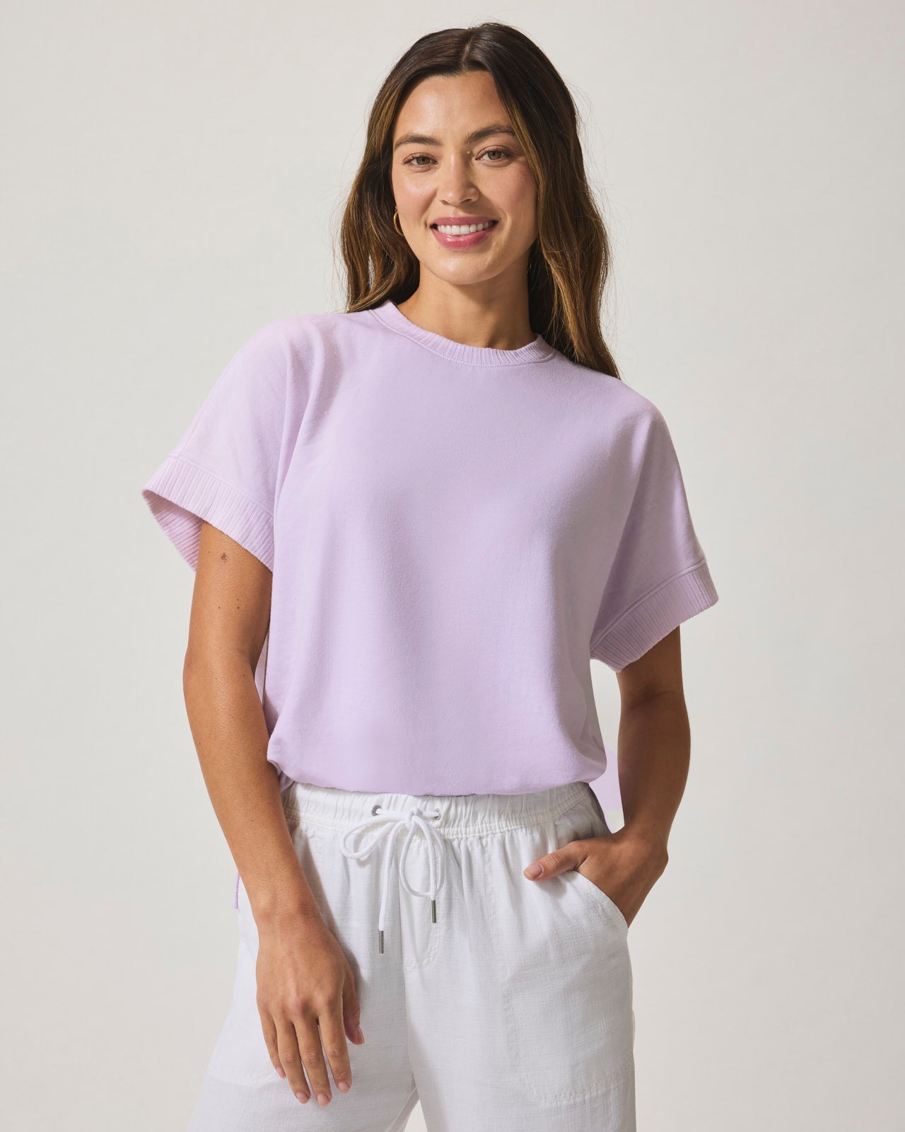 Supersoft Short Sleeve Sweatshirt