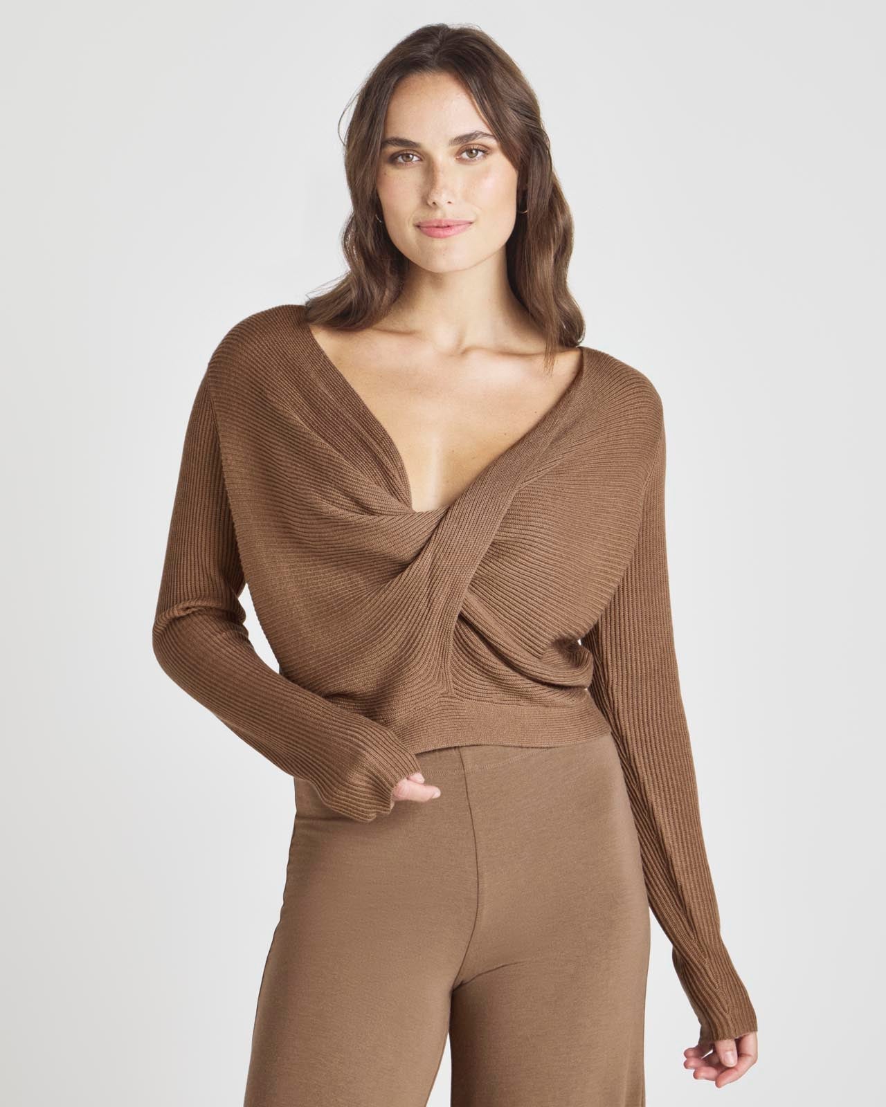 Loopknit LYR Surplice Sweater