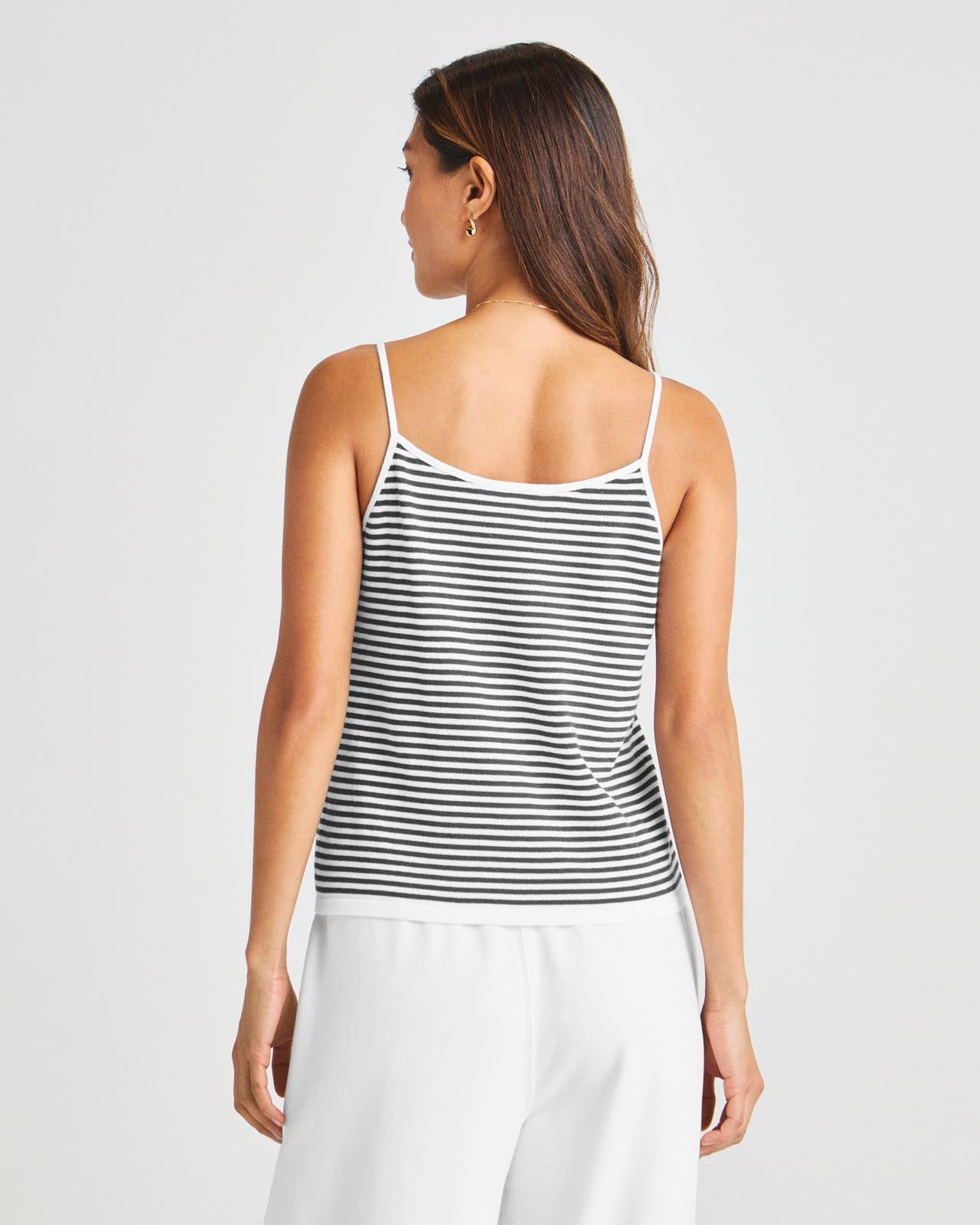 Stripe Beach Sweater Tank
