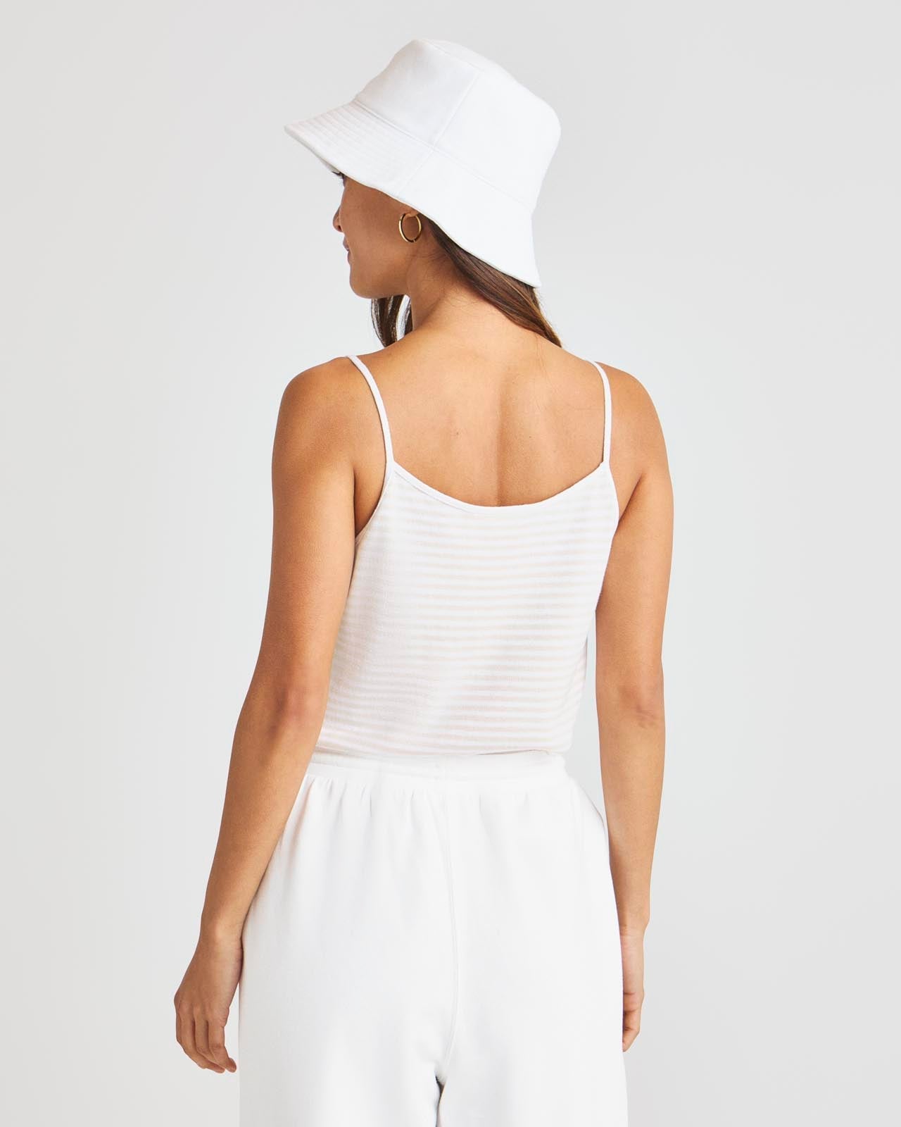 Stripe Beach Sweater Tank