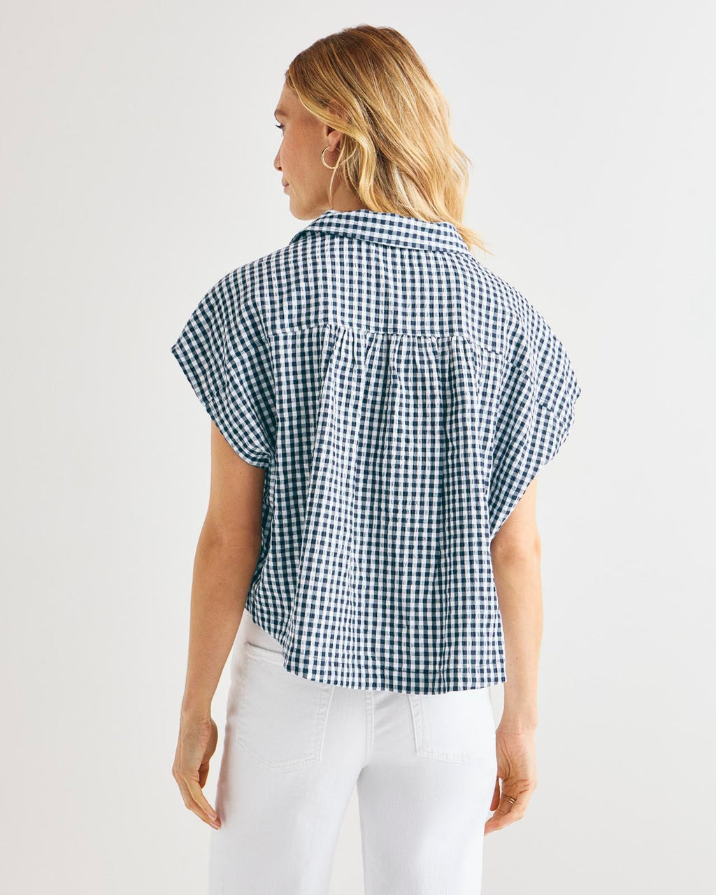Gabrielle Gingham Top