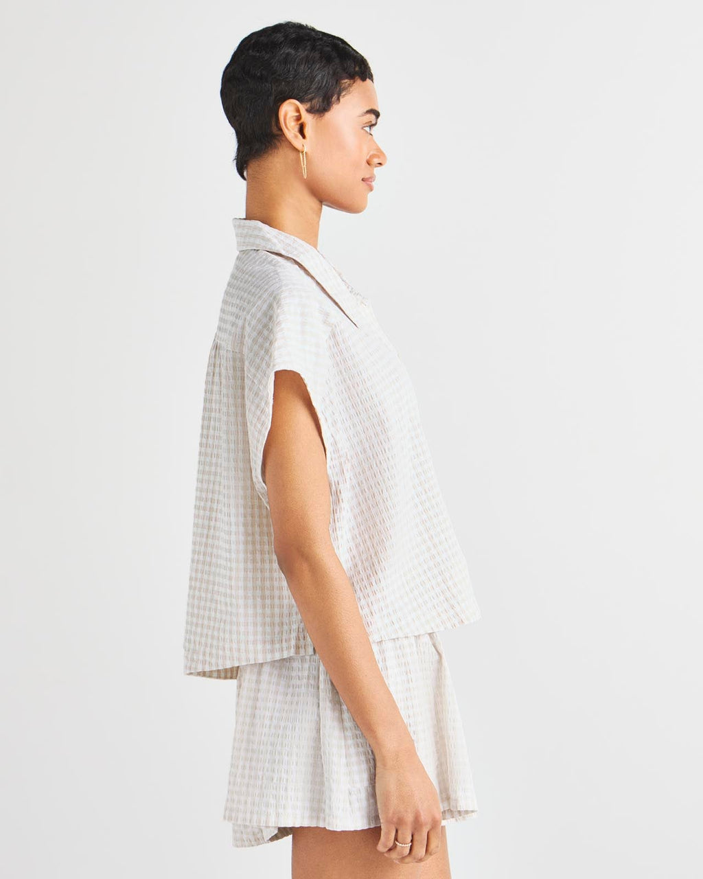 Gabrielle Gingham Top