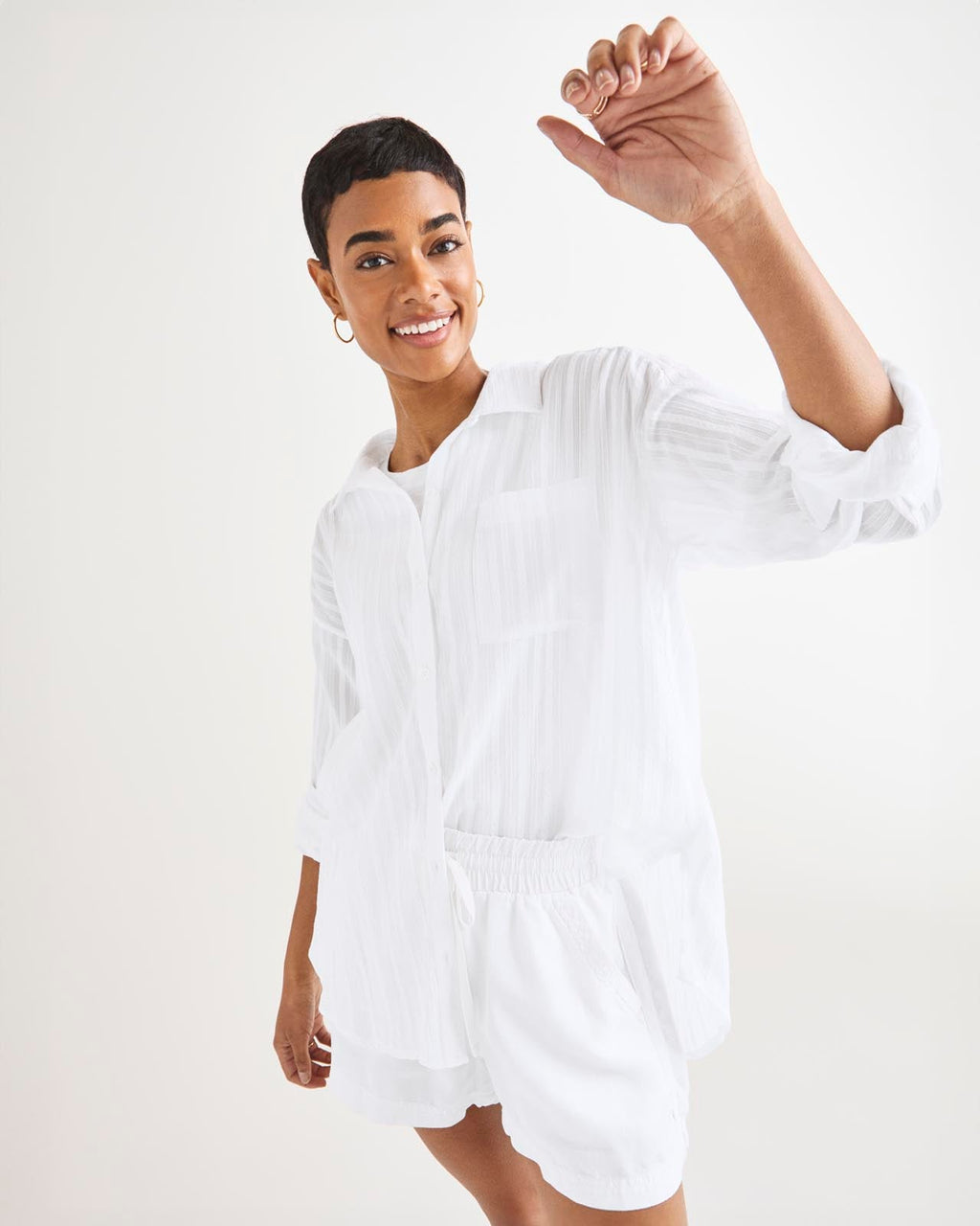 Bloom Button Down