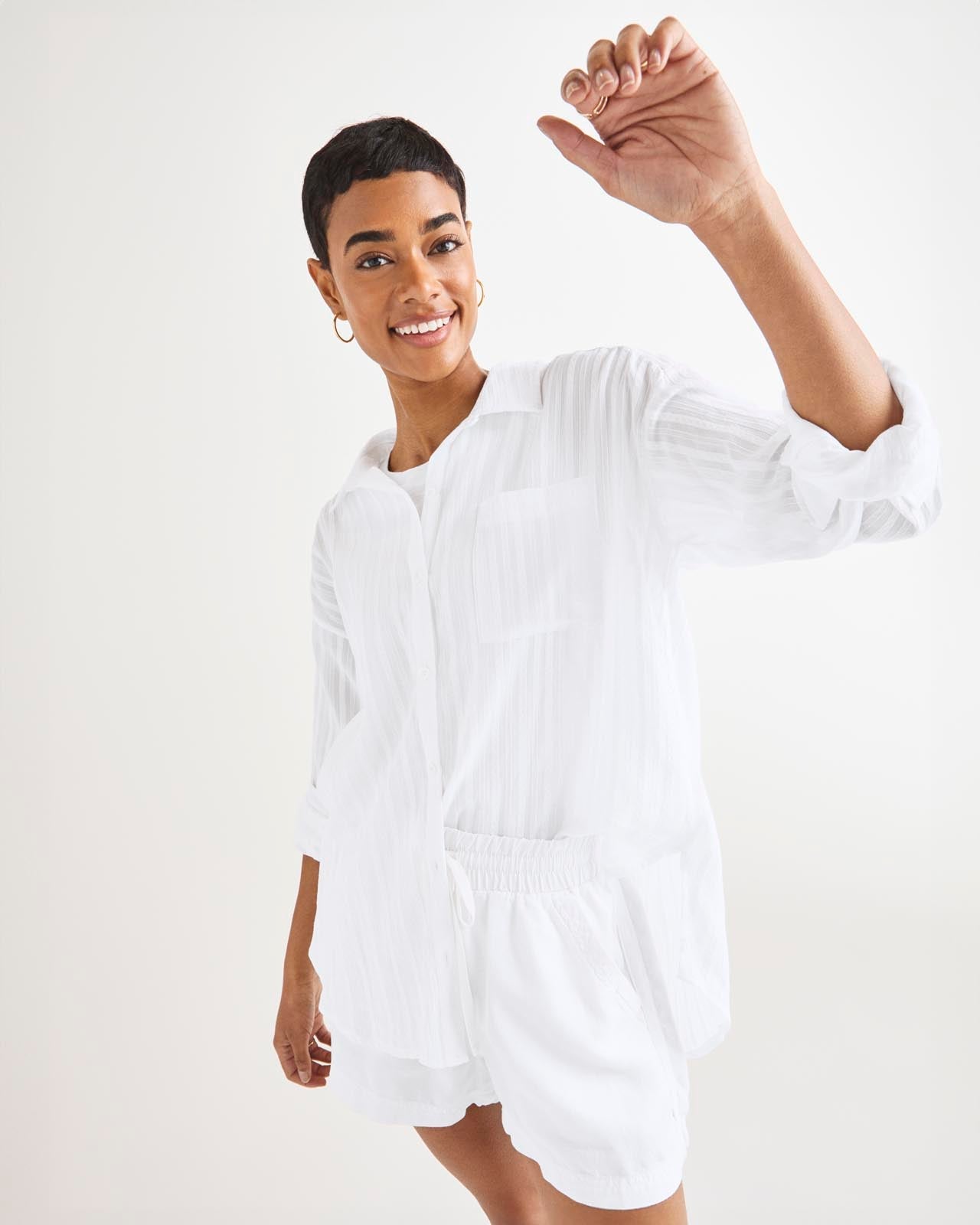 Bloom Button Down