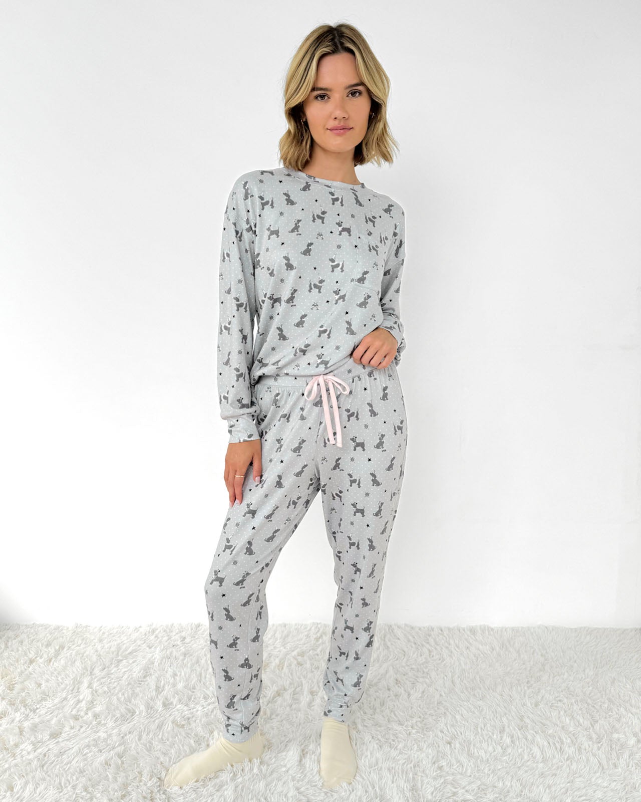 Holiday Dog Marna Pillowsoft PJ Set