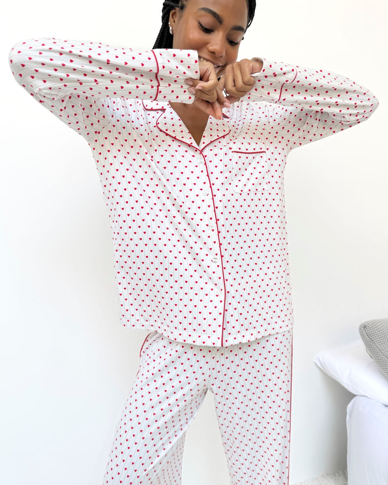 Holiday Hearts Flora Pillowsoft Sleep Set