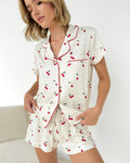 Cherry Toss Flora Pillowsoft Short Set