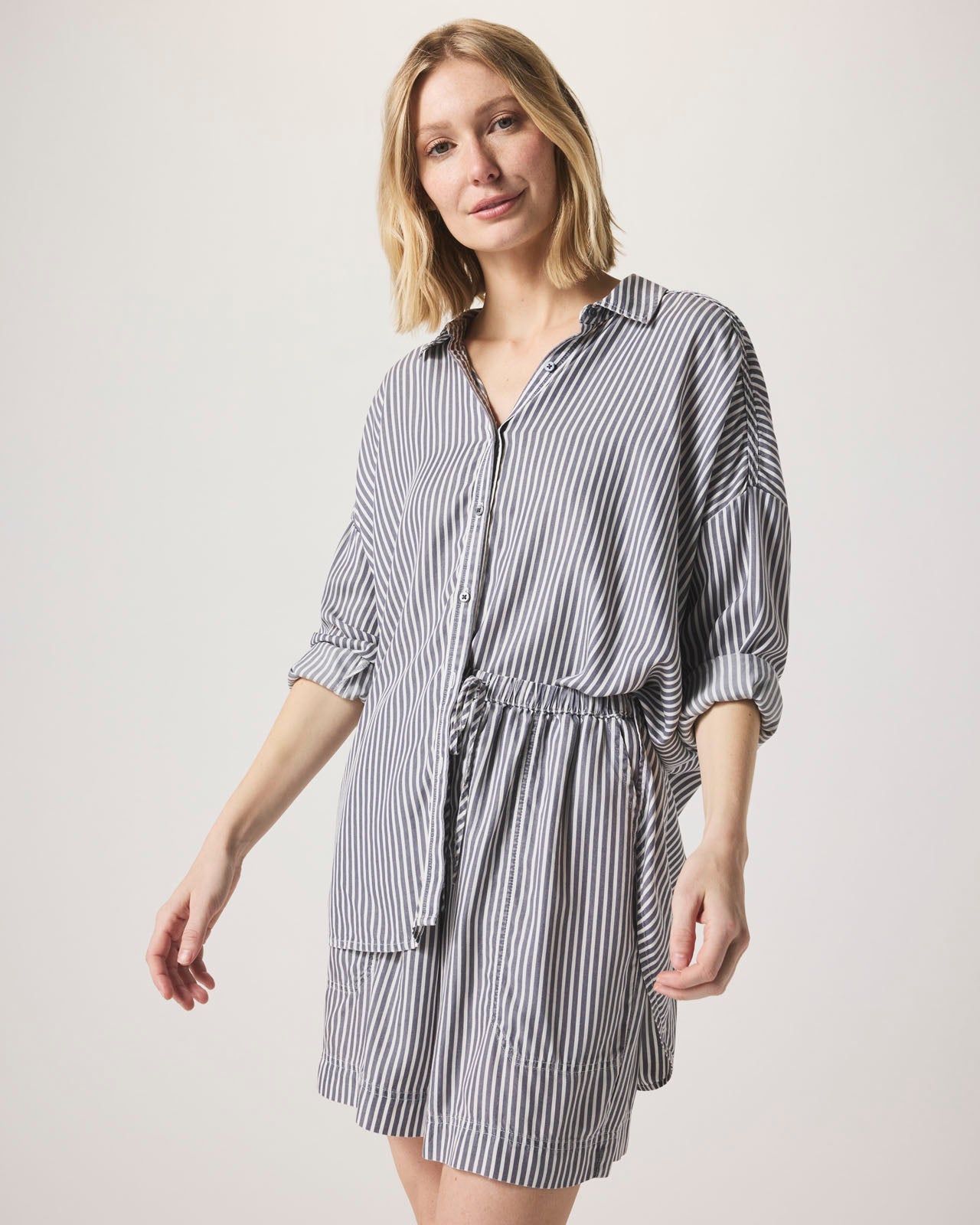 Ella Stripe Button Down